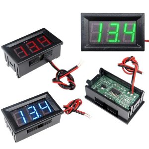 0.56 inch DC4.5/4.7/5~30V LED Digital Voltmeter Panel Accurate Meter 3 Wire